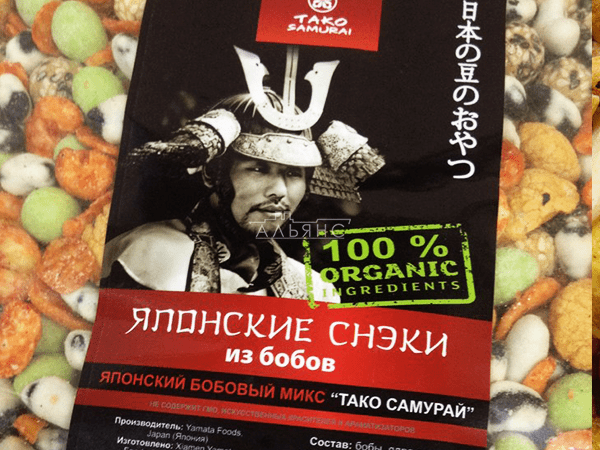 Японские снеки в Братске