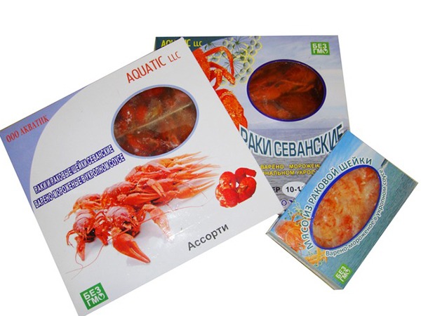 Раки в ассортименте в Братске