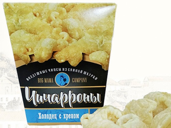 Чичарроны со вкусом холодца и хрена в Братске