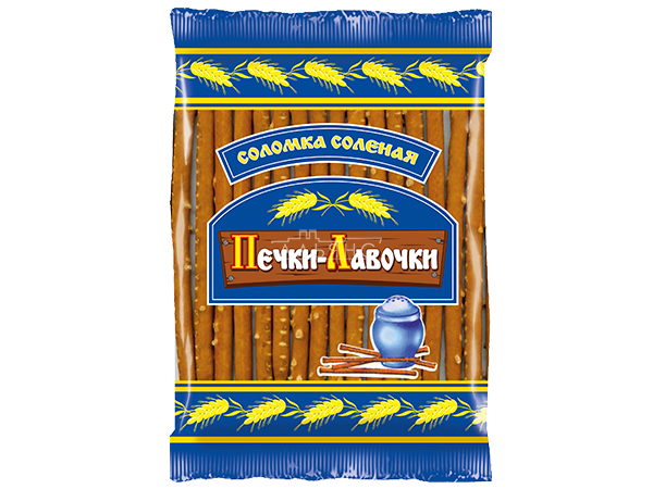 Соломка соленая "Печки-Лавочки" в Братске