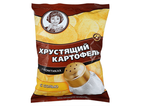 Картофельные чипсы "Девочка" 160 гр. в Братске