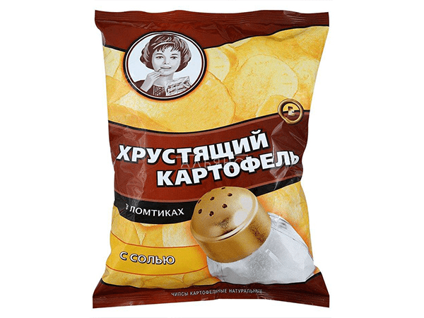 Картофельные чипсы "Девочка" 40 гр. в Братске