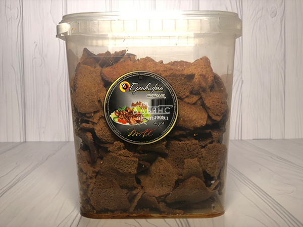 Ржаные гренки со вкусом шашлыка в Братске