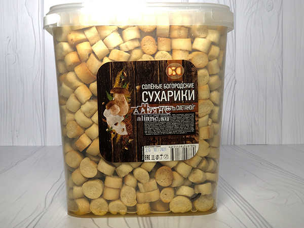 Сухарики с грибами и сметаной в Братске