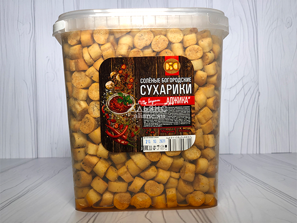 Сухарики с аджикой в Братске