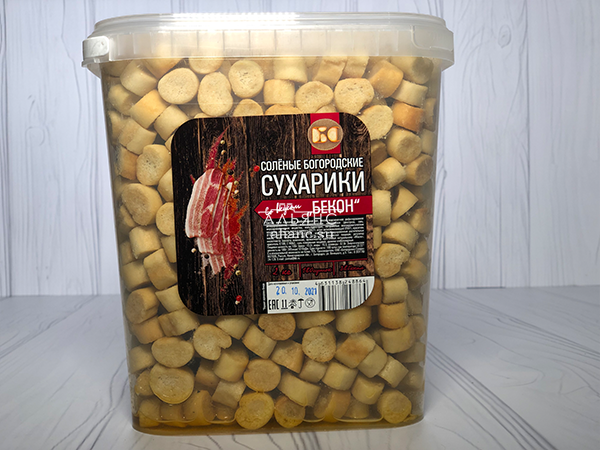 Сухарики с беконом в Братске