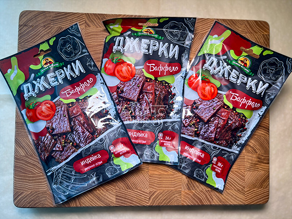 Джерки из индейки "Баффало" 45 гр. в Братске