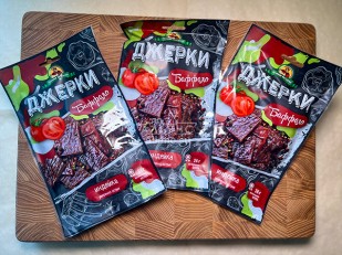 Минтай солёно-сушёный (рваный): Джерки из индейки 