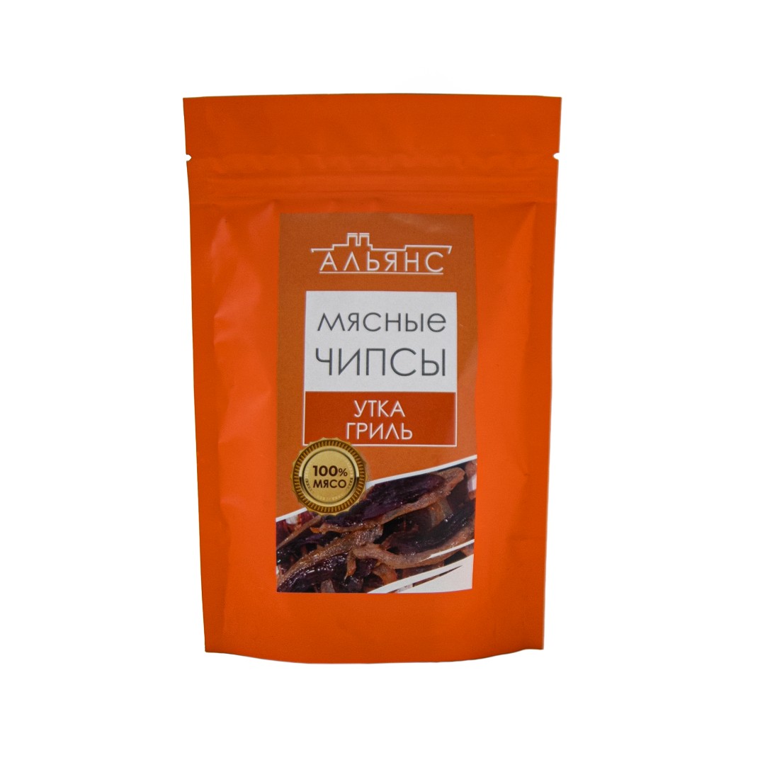 Мясо (АЛЬЯНС) вяленое утка гриль (50 гр) в Братске