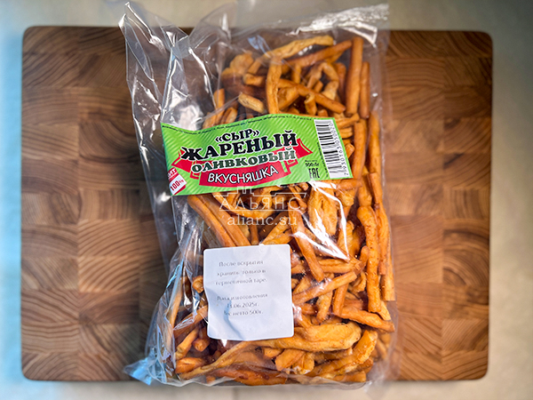 Жареный сыр "ВКУСНЯШКА" (Оливковый) 500гр. в Братске