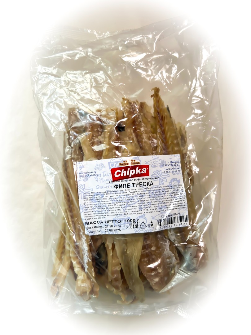 Треска филе (Chipka) 1кг в Братске