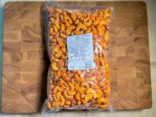 Осьминог (пяточки х/к из щупалец кальмара): Кешью 