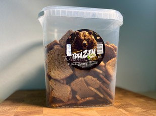 Семечки: Ведро Ржаные гренки со вкусом Сметана зелень (1 кг)