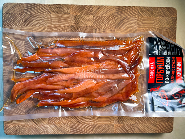 Горбуша соломка по-корейски в Братске