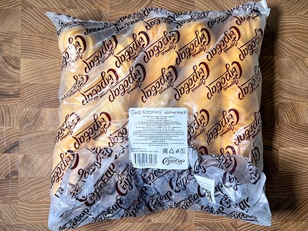 Сыр 1 кг ГОРНЫЙ СЫРОВАР (Косичка копчёная) в Братске