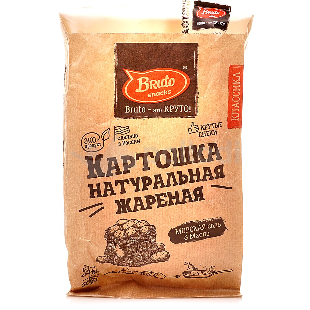 Картофель «Бруто» с солью 70 гр. в Братске